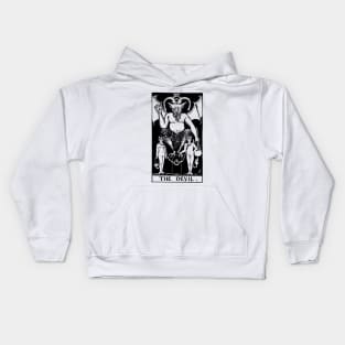 Tarot Card - Devil Kids Hoodie